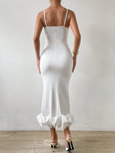 BAE Solid Bustier Mermaid Hem Cami Dress